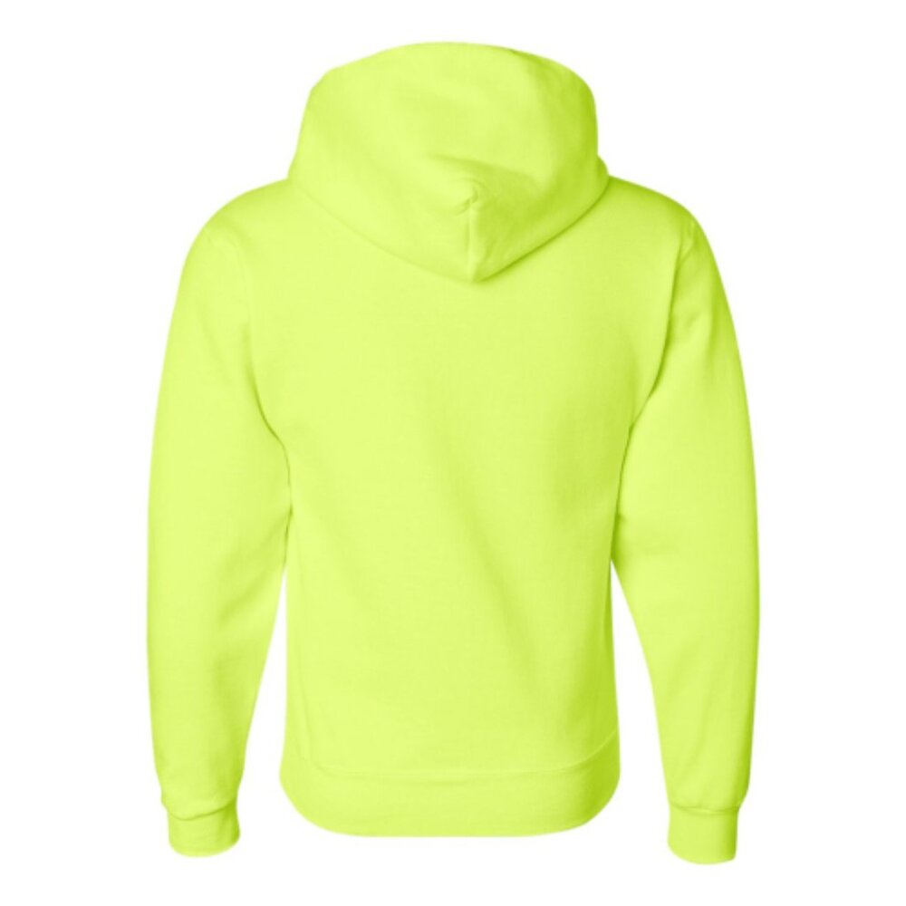 Jerzees Adult 9.5 oz., Super Sweats NuBlend Fleece Pullover Hood - 4997 - S Grn